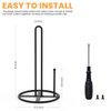 Paper Towel Holder-Black Kitchen Roll Holder for Kitchen Roll Organize