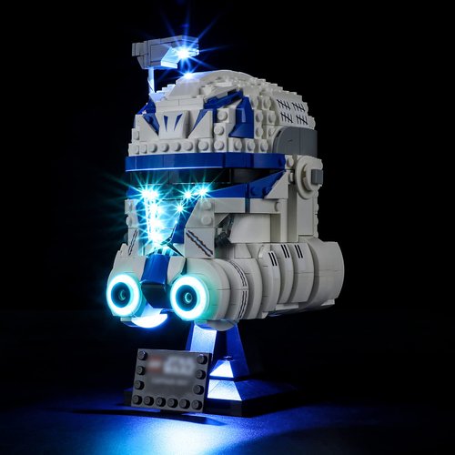 LIGHTAILING Light for Lego- 75349 Captain-Rex Helmet - Led Lighting Kit Compatible with Lego Building Blocks Model - NOT Included The Model Set