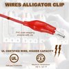 PATIKIL 39" Wires Alligator Clips, 6Pcs UL1015/18AWG Jumper Test Leads Set Alligator Clip Wires for Electronics Automotive DIY Projects, Multicolor