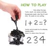550 PCS Magnetic Ferrite Stones Toys Magnet Crags Ferrite Balls Putty, Magnet Gadgets Seriously Satisfying Office Desk Fidget Toys for Adults Gift