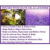 Olivia Care Lavender Bar Soap-4 pack box set - 100% Natural Ingredients, Organic, Vegan - For Face & Body, Cold-pressed Triple-Milled, Hydrating, Moisturizing, Infused Calcium & Vitamins - 4 X 5 oz