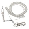 Parrot Flying Rope,3m Flexible Parrot Birds Outdoor Training Leash Anti-Bite Birds Harness Leash with 7.5mm Stainless Steel Foot Ring