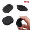 Aochuang 4 Pcs for Jeep Drain Plugs, Rear Floor Pan Body Plugs for 2014-2018 Jeep Wrangler JK & JL, Floor Rubber Replacement Plugs 4 Black Floor Pan Plugs 68194821AA