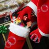 24 Piece Christmas Bubble Wand for Kids(6 Style),Cute Bubble Wand Great for Xmas Theme Party Favors,Pinata Suffer,Christmas Goodie Bags Filler,School Classroom Prizes, (Christmas)