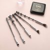 Gifts Wi-zard Wand Makeup Brushes 5 PCS Makeup Brush Set for Foundation Blending Blush Concealer Eyebrow Face Powder