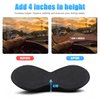 Car Seat Cushion, Memory Foam Auto Wedge Seat Pad, Comfort Low Back and Tailbone Sciatica Pain Relief Driving Pillow, Breathable Non Slip Orthopedic Support Pad, Universal for Men Women (Black)