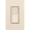 Lutron Claro Smart Accessory Switch, only for use with Diva Smart Dimmer Switch/Claro Smart Switch | DVRF-AS-LA | Light Almond