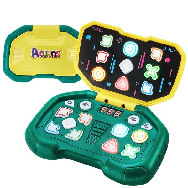 Acvens Handheld Dance Game,4 Mode,999 Level,Sensory Toys,Fast Puzzle Game,ADHD,Pop Fidget Toys for Kids Age 6-12,Birthday Gifts for Girls and Boys (Green)