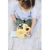 Pearhead Barista in Training Montessori Toy Coffee Maker, Wooden Pretend Play Toy Set for Developmental Learning, Play Kitchen Set for Toddlers Ages 3+ Years, 9 Piece Wooden Play Toy Set