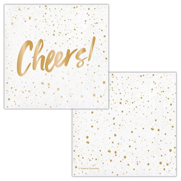 Creative Converting Cheers Pop Cocktail Napkins (24 counts)