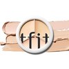 TFIT Multi-Use Pot Concealer - Triple Palette | High-Pigmented, Full Coverage & Crease-Proof | Korean Concealer for Dark Circles, Redness & Blemishes (00 Light, 0.52 Oz)