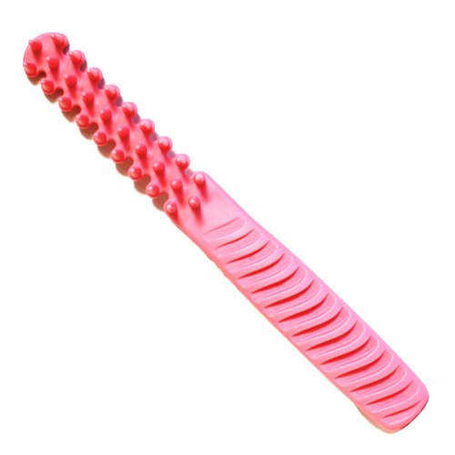 Hair Brush Comb Hybrid For Women Men Girls Boys Thick Curly Fine Short Long Hair Beards Toddler Kids Dog Grooming Tool Blow Drying Wet Dry 3/4 Inch Professional Use Detangler (Bubble Gum Pink)