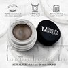 Mommy Makeup Waterproof Gel Eyeliner Pot in Mischievous (Black with Green and Gold Flecks) | Long Wear Cream Eye Liner | Stay Put Semi-Permanent Gel Eyeliner