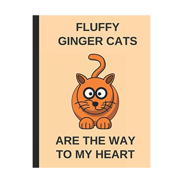 Fluffy Ginger Cats Are The Way To My Heart: 2019-2023 Weekly Agenda Planner