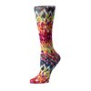 Cutieful Women's Therapeutic Graduated 8-15 mmHg Compression Socks, Animal Fire, Shoe Sizes 5-11
