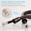 Extra Long Shower Hose 79 Inches, Angle Simple Flexible and No Tangles, Metal Handheld Shower Head Hose, Replacement Bidet Sprayer Hose, Oil Rubbed Bronze