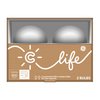 C by GE A19 C-Life Smart LED Light Bulb by GE Lighting, 2-Pack, Works with Alexa