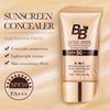 Rosarden BB Cream, BB Cream Tinted Moisturizer With SPF, BB Cream With SPF 50, SPF Tinted Moisturizer Face, Hydrating Formula BB Cream Tinted Sunscreen For All Skin Types, Oil-Free, Light (01)