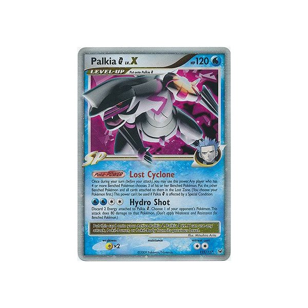 Pokemon - Palkia [G] LV.X (125) - Platinum - Holo