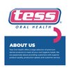 Tess Oral Health Interdental Brush Handle With 24 Proxi Tips - Your Superior Dental Floss Alternative for Implants, Bridges, and Orthodontics