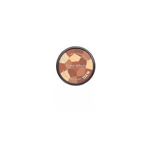 New York Color Wheel Mosaic Face Powder, Pink Cheek Glow, 0.32 Ounce (Pack of 2)