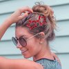 Metal Star Snap Hair Clips Red Cute Small Hair Barrettes Y2K Star Hair Clips Hair Access Non-slip Hollow for Kids Hairpin Lovely Star Headpieces for Everyday Fashion and Party 10PCS