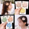 12 PCS Colorful Knitted Leaves Hair Clips Cute Fruits Hair Pins Snap Simple Barrettes Hair Accessories for Girls Toddlers Teens (Style2)