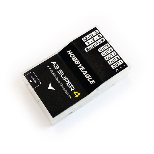 SoloGood HOBBYEAGLE A3 Super 4 6-Axle Airplane Gyro Flight Controller Stabilizer RC Plane Gyro Stabilizer for RC Fixed-Wing Airplane Model Plane FPV