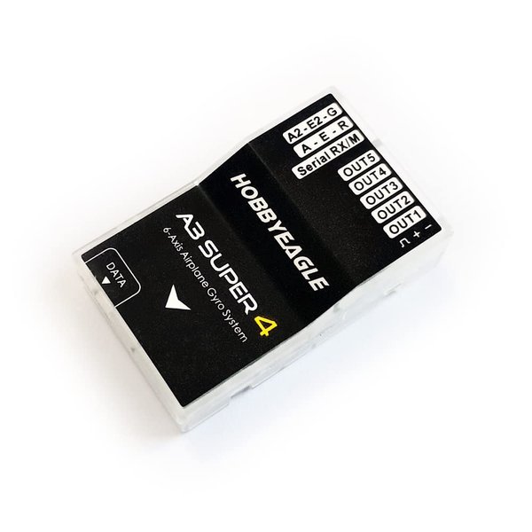 SoloGood HOBBYEAGLE A3 Super 4 6-Axle Airplane Gyro Flight Controller Stabilizer RC Plane Gyro Stabilizer for RC Fixed-Wing Airplane Model Plane FPV