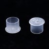 Tattoo Ink Caps Small,1000pcs Plastic Disposable Microblading Makeup Tattoo Ink Cups with Base,Pigment Ink Caps Sizes 11mm Tattoo Accessories for Tattoo Ink,Tattoo Kits,Tattoo Supplies (1000S)