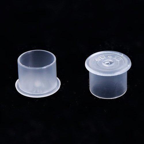 Tattoo Ink Caps Small,1000pcs Plastic Disposable Microblading Makeup Tattoo Ink Cups with Base,Pigment Ink Caps Sizes 11mm Tattoo Accessories for Tattoo Ink,Tattoo Kits,Tattoo Supplies (1000S)