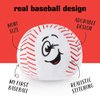 Plush Baby Baseball Rattle | Baby Baseball Toy | Learning Content | Great Gift for Baby and Toddler Girls or Boys | 0-36 Months