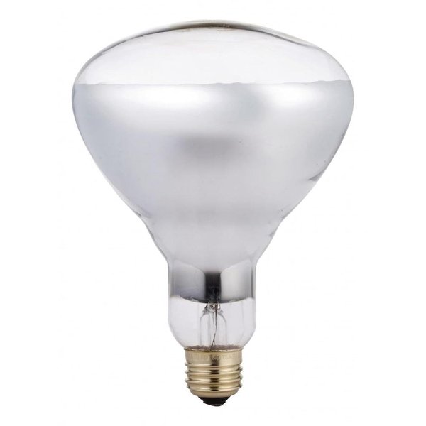 Phillips 416743 Heat Lamp 250-Watt BR40 Clear Flood Light Bulb 4 Pack
