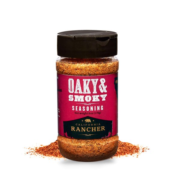 Oaky & Smoky Bbq Seasoning 6oz, Fajita Seasoning Mix, Chicken Rub and Chili Seasoning - California Rancher