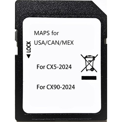 Latest Navigation sd Card Compatible with M-da CX5-2024 CX90-2024