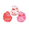Mini Valentine Rubber Duckies - Bulk set of 24 - Valentine's Day Toys, Party Favors and Handouts