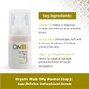 Organic Male OM4 Normal STEP 3: Age-Defying Antioxidant Serum - Men anti-aging light facial Vitamin C solution refines fine lines and wrinkles for men
