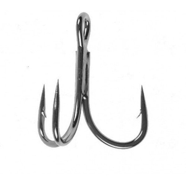 Owner American Stinger 56 Treble Hook, 4, BLACK CHROME