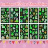 Partywind Luminous Easter Tattoos for Kids, 115 Styles Easter Basket Stuffers for Boys Girls Party Supplies Favors with Rabbits/Chicks/Eggs, Tattoo Stickers for Egg Hunt Games Prizes Toys
