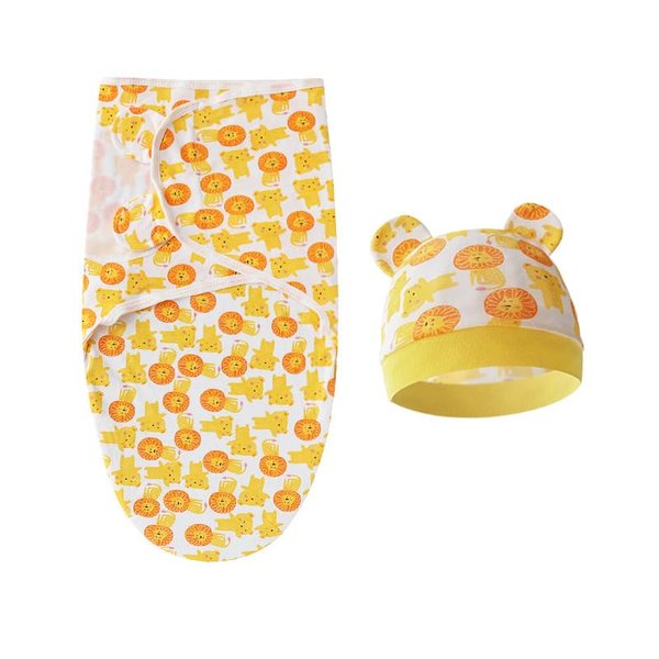 Reborn Baby Doll Clothes Accessories Swaddle Blanket & Hat 2 Pcs Set for 17-22 inch Reborn Dolls