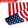 Anley Double Sided Premium Garden Flag, US Garden Flag - USA American United States July 4th Independence Day Patriotic Decorative Yard Flags - Weather Resistant & Double Stitched - 18 x 12.5 Inch