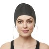 Beemo Swim Cap Women Chin Strap Swimming Caps- Black
