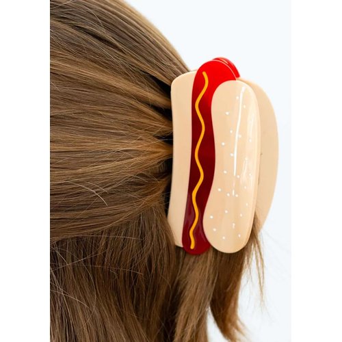 Jenny Lemons Hot Dog Hair Claw