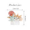 Jeairts Starfish Hair Comb Silver Shell Pearl Headpiece Conch Beach Hair Pieces Star Hair Accessories for Women and Girls