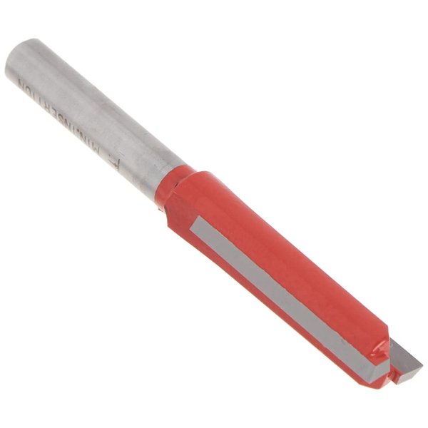 Freud 04-126: 3/8" (Dia.) Double Flute Straight Bit Red