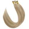 Sunny Hair Blonde Highlight Itip Hair Extensions 20inch I Tip Extensions Human Hair Golden Blonde Highlight Medium Blonde Pre Bonded I Tip Hair Extensions Blonde Highlight Hair Extension I Tip 50s 50g