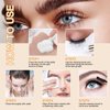 ACTROL Eyelash Extension Cleanser Eyelash Shampoo for Lash Extensions Foam Brushes for Lash Wash & Brushes Eyelid Cleanser for Makeup for Salon and Home Use (500ml)