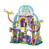 Geniteen Building Block Set, Dream Castle Building Blocks Toys Creative House Building Kit DIY Building Toys Gifts for Kids and Adults (Magic Crystal House 2)