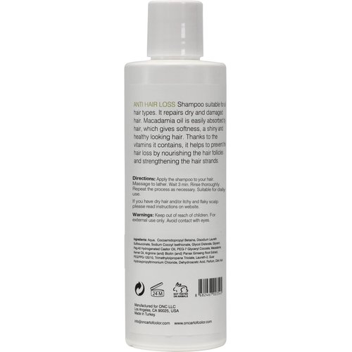 ONC ANTI HAIR LOSS Nourishing Shampoo Unisex 8.45 fl. oz. (250 mL)