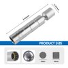 14mm Spark Plug Socket - 3/8" Drive 12 Point Magnetic Swivel Spark Plug Socket - Universal Car Accessories Thin Wall Spark Plug Socket Removal Tool Fit for Most Car SUV Silver